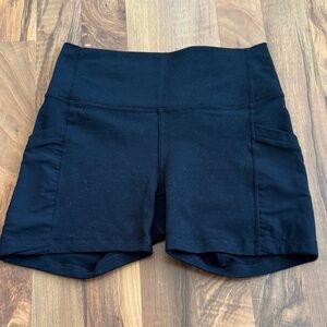 Powerhold Fabletics Black Women's Shorts